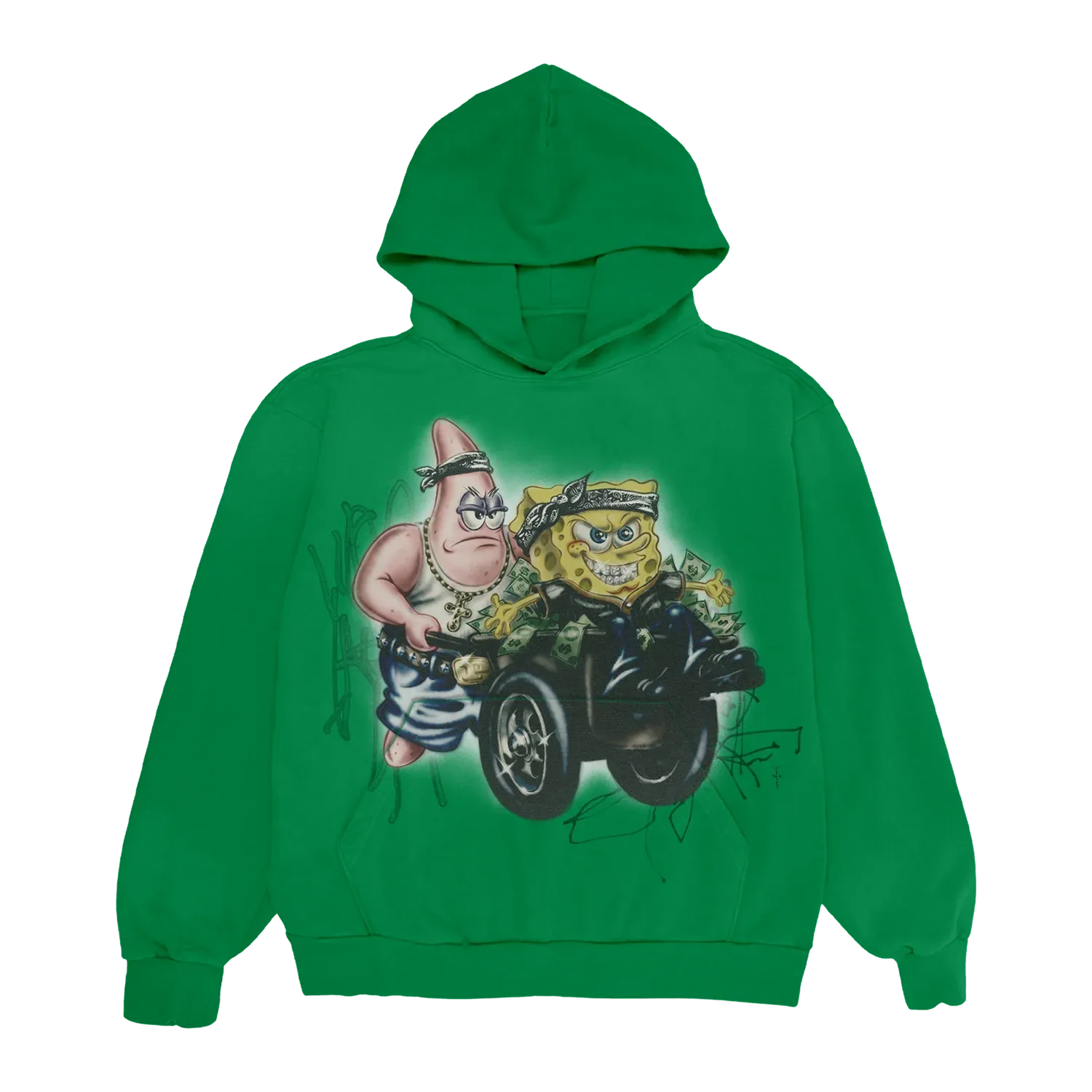 CJ X SPONGEBOB FANCY LIFE HOODIE CJ X SPONGEBOB FANCY LIFE HOODIE