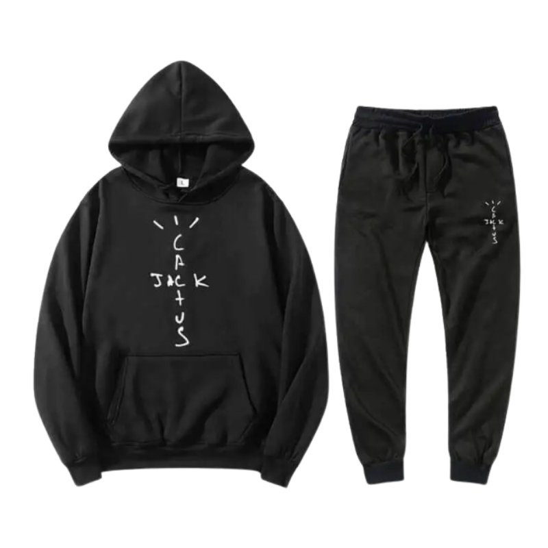 Travis Scott CJ Tracksuit Black Travis Scott CJ Tracksuit Black